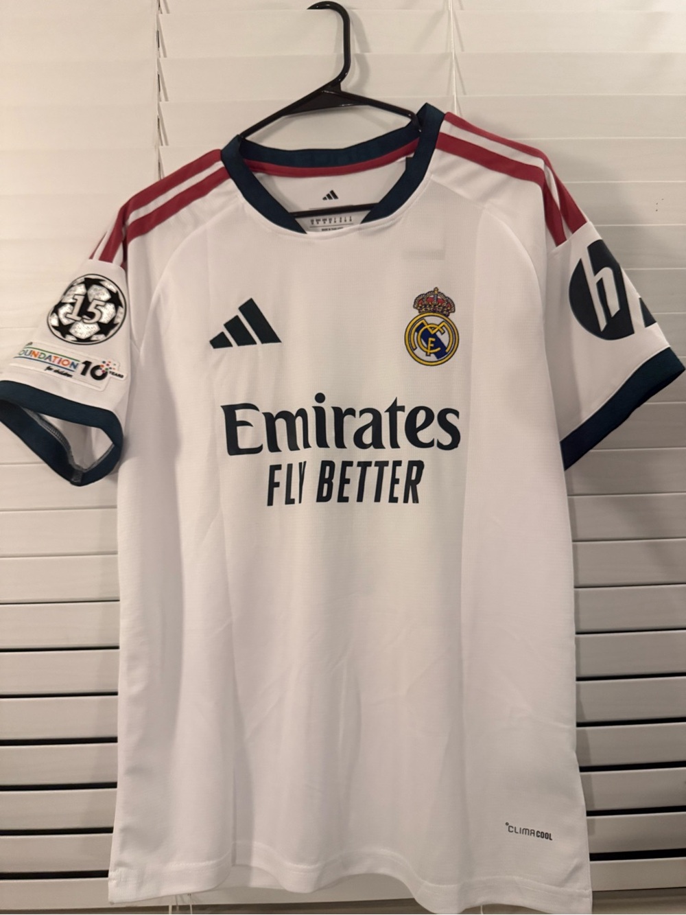 Jude Bellingham #5 Real Madrid 2026/27 White Soccer Jersey Men’s Medium New